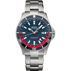 MIDO Ocean Star GMT Blue and Red Special Edition Watch Set M026.629.11.041.00