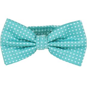 BUYYOURTIES Mens Pre-Tied Polka Dot Bow tie