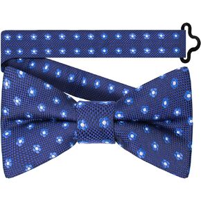 Forget Me Not Bow Tie (Pre-Tied Blue)