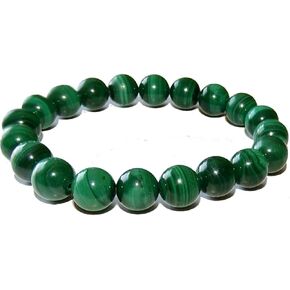 Original Natural AAA Malachite Bracelet - Genuine Malachite Jewellery, Healing Stones and Crystals, Yoga Jewellery