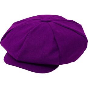 Men's Wool Blend Super Oversized Newsboy Drivers Cabby Cap Hat XL BA1778