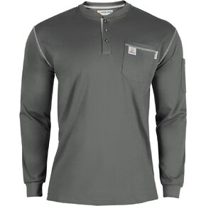 FR Shirts for Men CAT2/HRC2 Flame Resistant Shirts 6.5oz Light Weight Long Sleeve Fire Retardant Shirts