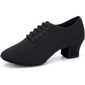 TINRYMX Women Ballroom Practice Shoes Standard Modern Teaching Professional Performance Latin Salsa Dance Shoes,Model-LHD2801