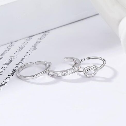 TOBENY 3 قطع 925 فضة استرلينية قابلة للتعديل لأصابع القدم للنساء زهرة الفرقة مفتوحة الذيل حلقة هيبوالرجينيك تو خواتم مجموعة الصيف الشاطئ مجوهرات القدم in Kuwait