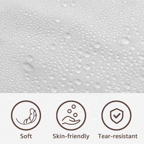 Anyoo EVA Unisex Hooded Rain Poncho for Adult with Pocket Reusable Waterproof Rain Coat for Men & Women Perfect for Cmaping in Kuwait