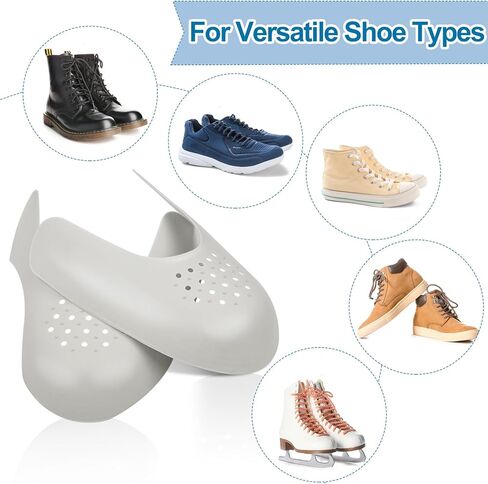 24 Pairs Anti Wrinkle Shoe Crease Protectors Sneaker Shoes Toe Box for Men Women in Kuwait