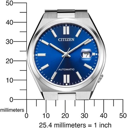 Citizen Men's Analogue Automatic Watch with a Stainless Steel Band Tsuyosa in Saudi Arabia