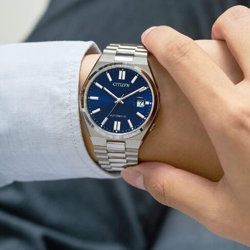 Citizen Men's Analogue Automatic Watch with a Stainless Steel Band Tsuyosa in Saudi Arabia