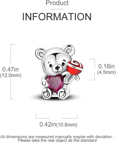 Parmuz 925 Sterling Silver Charm for Bracelets Dog Evil Eye Travel Love Mom Dangle Charms for European Bracelets Necklace Pendant Beads Jewelry Gift for Woman Teen Girls Daughter… in Saudi Arabia