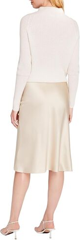 Club Monaco Women's Silk Charmeuse Midi Skirt in Saudi Arabia