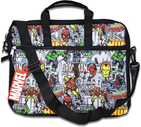 Marvel Tablet Case Avengers School Supplies Bundle ~ Marvel Messenger Bag With Avengers Stickers And Coloring Book (Marvel Sling Bag | Marvel Travel Bag) in Kuwait