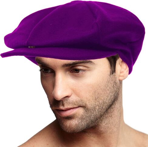 Men's Wool Blend Super Oversized Newsboy Drivers Cabby Cap Hat XL BA1778 in Saudi Arabia