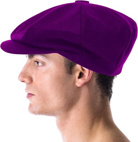 Men's Wool Blend Super Oversized Newsboy Drivers Cabby Cap Hat XL BA1778 in Saudi Arabia