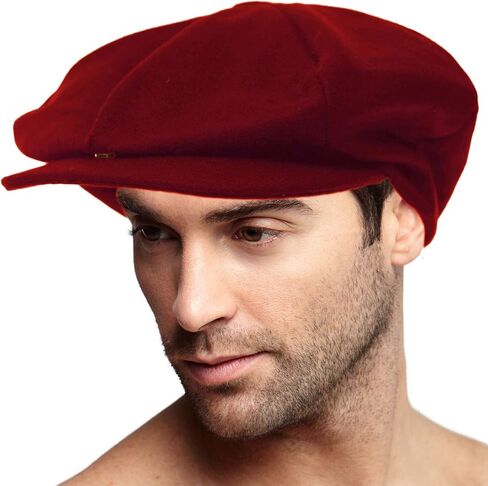 Men's Wool Blend Super Oversized Newsboy Drivers Cabby Cap Hat XL BA1778 in Saudi Arabia