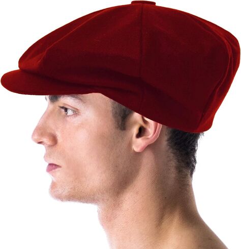 Men's Wool Blend Super Oversized Newsboy Drivers Cabby Cap Hat XL BA1778 in Saudi Arabia