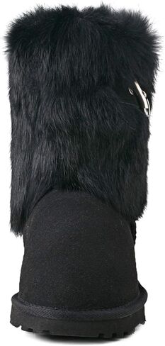 AUSLAND Women's Mid-Calf Sheepskin Short Boots 913030 in Kuwait