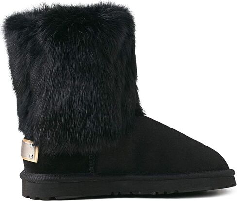 AUSLAND Women's Mid-Calf Sheepskin Short Boots 913030 in Kuwait