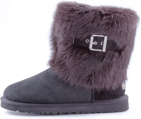 AUSLAND Women's Mid-Calf Sheepskin Short Boots 913030 in Kuwait