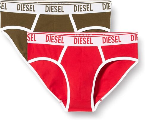 Diesel Men's Umbr-andretwopack Briefs (Pack of 2) in Saudi Arabia