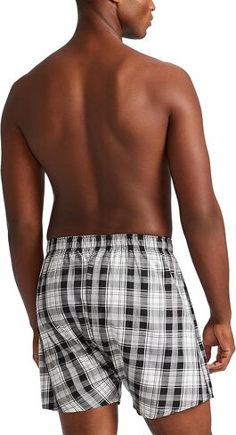 بوكسر رجالي كلاسيكي منسوج من القطن من POLO Ralph Lauren مكون من 3 قطع in Kuwait