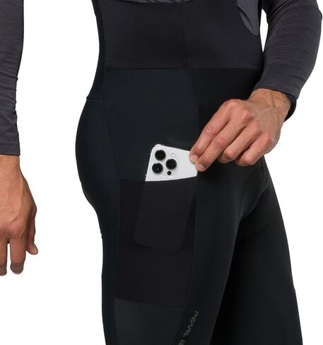 PEARL IZUMI Men's Expedition Thermal Cycling Bib Tights, Two Side Pockets & Quick Drying Insulation, Levitate Plus Chamois in Saudi Arabia