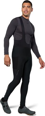 PEARL IZUMI Men's Expedition Thermal Cycling Bib Tights, Two Side Pockets & Quick Drying Insulation, Levitate Plus Chamois in Saudi Arabia