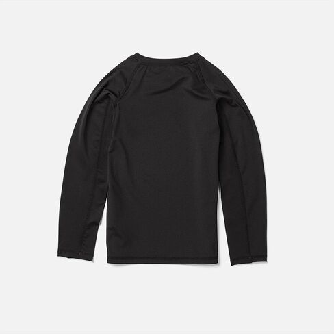 Volcom Boys' Lido Solid Lycra Long Sleeve Rashguard 50+ Uv Protection in Saudi Arabia