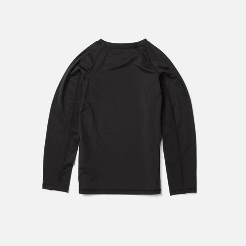 Volcom Boys' Lido Solid Lycra Long Sleeve Rashguard 50+ Uv Protection in Saudi Arabia