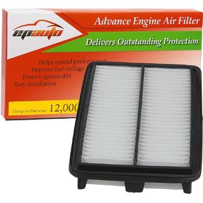 EPAuto GP061 (CA12061) Replacement for Panel Engine Air Filter for MDX (2016-2020), MDX Hybrid (2017-2020), TLX (2021-2023), Honda Odyssey (2018-2023), Passport (2019-2023), Pilot (2016-2023)