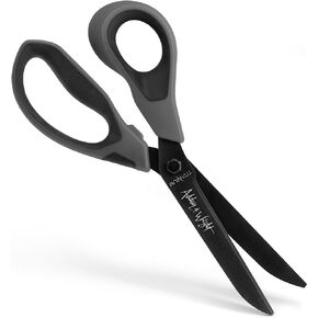 Ashton and Wright - Titanium HD - Heavy Duty Scissors for Office, Home, Kitchen and Craft - 210mm / 8" - Titanium Coated Blades (Gray, Right Handed)