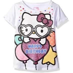 Hello Kitty Girls' Happy Birthday Tee in Saudi Arabia