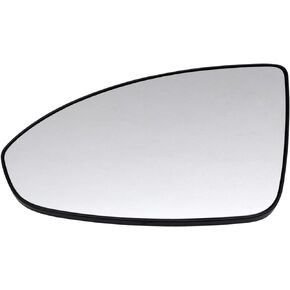 Driver Side Mirror Glass Assembly With Plastic Backing Plate (Non-Heated) Compatible with 2011-2016 Chevrolet Cruze, 2016 Cruze Limited