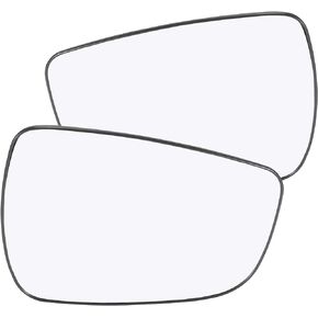 X AUTOHAUX Rearview Left Right Driver Side Heated Mirror Glass W/Backing Plate for Hyundai Elantra 2011-2017 Elantra GT 2013-2017 Elantra Coupe 2013-2014 Accent 2012-2017