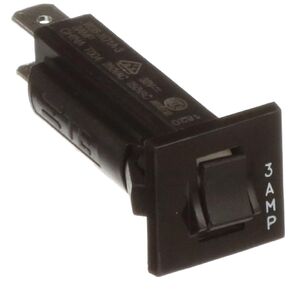 Potter&brumfield - Te Connectivity Circuit Breaker, Thermal, 1P, 250V, 3A - W28-XQ1A-3