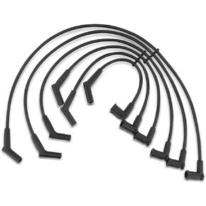 A-Premium Ignition Spark Plug Wires Set of 6 Compatible with Ford Taurus 2001-2003 & Mercury Sable 2001-2004, V6 3.0L OHV