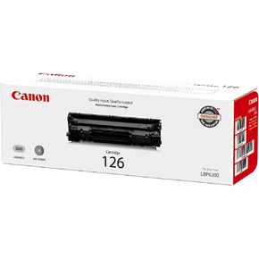 Canon Genuine Toner Cartridge 126 Black (3483B001), 1-Pack, for Canon imageCLASS LBP6200d, LBP6230dw Laser Printers