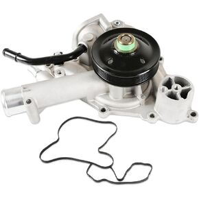 AW6341 Professional Water Pump Kit with Gasket Fits for 2011-2018 3500 5.7L,for 2011-2018 2500 5.7L,for 2011-2018 1500 5.7L,for 2009-2010 Ram 3500 5.7L,for 2009-2010 Ram 2500 5.7L