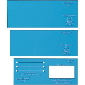 Billfold Acrylic Template Set by Maker's Leather Supply