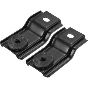 X AUTOHAUX 2set Upper Radiator Bracket with Rubber Cushion Bushing Radiator Mount Insulator for Nissan 240SX 1994 1995 1996 1997 1998 No.2154365F10/21543-65F10