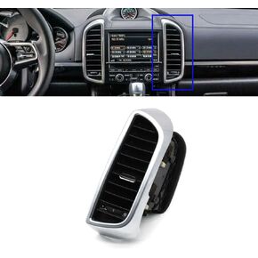 Compatible with Porsche Cayenne 7P5, Front Center Left/Right Air Conditioning Complete Assembly Central Middle AC Vent Outlet Assembly 2010 2011 2012 2013 2014 2015 (Central-Left)