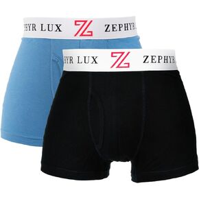 Viscose Fiber Men's Boxer Briefs - Comfort Stretch- made from Bamboo- (2 Packs)