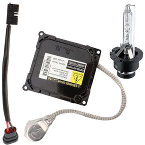 Xenon Headlight Ballast Control Unit with Igniter and D4S Bulb Module Compatible with Lexus GX460 IS250 GS350 RX350 &Toyota Prius, Avalon, Solara, Venza Replaces KDLT003,DDLT003
