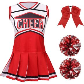 زي Yolsun Cheerleader التنكري للنساء للزي الرسمي اللطيف للهالوين