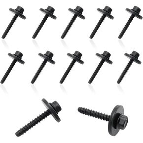 10pcs Fender Wheelhouse CD Console Bolt Screw Compatible with GM, Chevrolet, Camaro, Colorado,Cadillac, Buick,Cruze, BMW 11570498