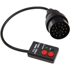 Aupoko Reset Oil Service Tool, 20 Pins Socket OBD Oil Service Reset Tool Replacement for BMW 1982-2001 E30 E34 E36 E39