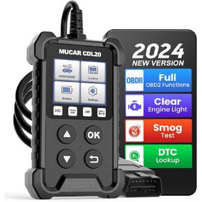 CDL20 OBD2 Scanner Code Reader, Check Engine Light, DTC Scanner, Smog Check,obd2 Scanner Diagnostic Tool for Cars Since 1996