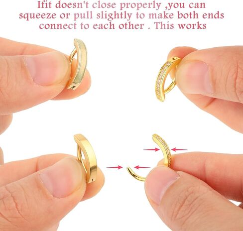 Yolev 3Pcs G23 Titanium Clicker Belly Button Ring Reverse Curved Hoop Navel Barbell Piercing Jewelry Clicker Belly Button Ring for Women Surgical Steel CZ Opal Belly Ring Simple Reverse in Saudi Arabia