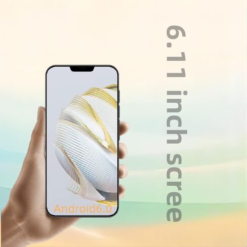 6.11in Screen，E88，Android Smartphone ，Dual SIM Card，1G RAM 16G ROM，Only Supports Dual SIM Card Frequency Band of 3GWCDMA ：850/1700/2100MHZ，Unlocked Cell Phone（3Blue） in Saudi Arabia