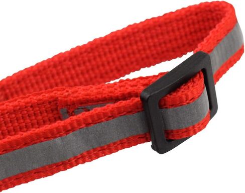 PowBoro 5 Pcs Cat Breakaway Collar with Bell Reflective Nylon Strap & Safety Buckle, Mixed Colors, for Kitten Dog Cat Puppy Adjustable Collar 6-10" in Saudi Arabia