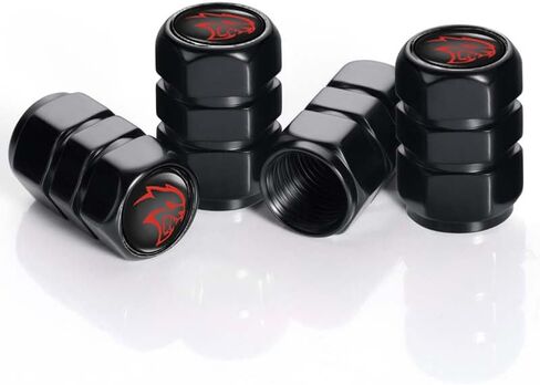 for Corvette C4 C6 C5 C7 C8 Z06 1LT 2LT 3LT ZR1 Anti-Corrosion Leak-Proof Car Tire Accessory Air Caps, Alloy Car Tire Valve Caps,Car Tire Dust Caps(Black 4PCS) Accessory in Saudi Arabia